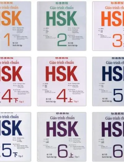 Combo 9 cuốn Sách bài tập Giáo trình chuẩn HSK 1 – 6 [PDF, MP3]
