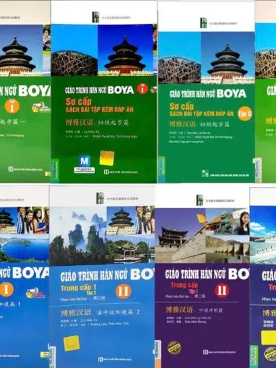 Combo trọn bộ 12 cuốn Giáo trình Hán ngữ Boya [PDF, MP3]