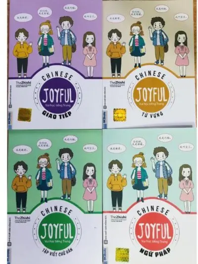 Combo 4 cuốn Sách Joyful Chinese – Vui học tiếng Trung [PDF]