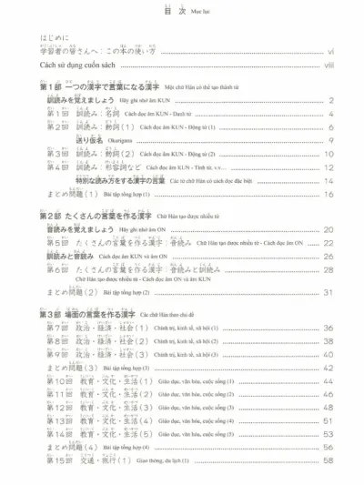 File Sách Luyện Thi Năng Lực Tiếng Nhật N3 – Chữ Hán (Phiên Bản Tiếng Việt) PDF - hình 2