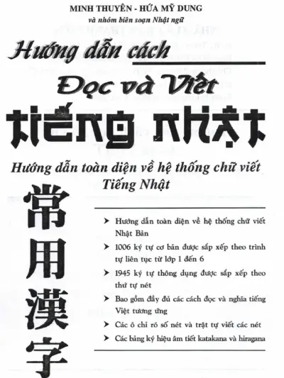 File Sách Hướng Dẫn Cách Đọc Và Viết Tiếng Nhật – Minh Thuyên, Hứa Mỹ Dung PDF - hình 3