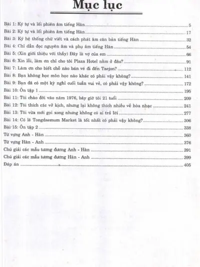 File Sách 15 Bài Học Tiếng Hàn Cho Người Lớn Tuổi [PDF] Trần Thu Thảo - hình 3