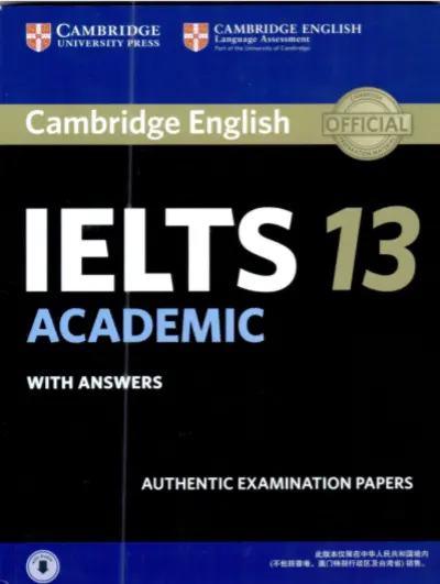 File Sách Cambridge IELTS 13 – Authentic Examination Papers Official 2017 [PDF]
