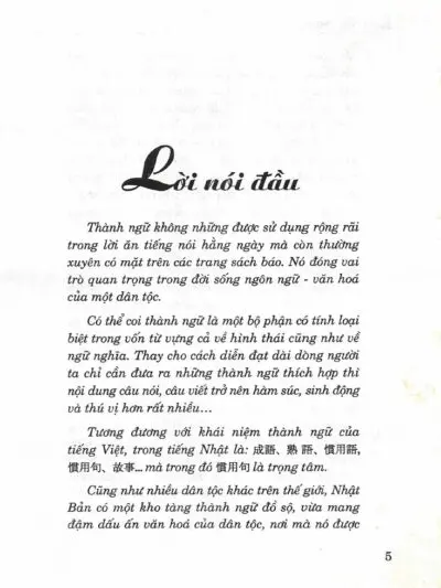 File Sách Từ điển thành ngữ Nhật Việt [PDF] Tác giả Nguyễn Thị Hồng Thu - hình 3