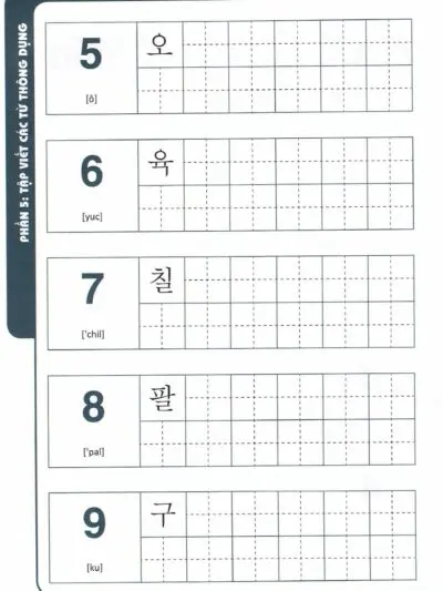 File Sách Tập Viết Tiếng Hàn Dành Cho Người Mới Khởi Đầu [PDF] Lê Vân Anh The Changmi - hình 4