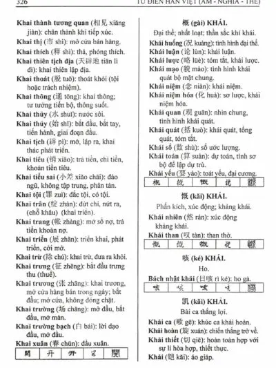 File Sách Từ Điển Hán Việt (Âm, Nghĩa, Thể) PDF – Đỗ Văn Giản - hình 2