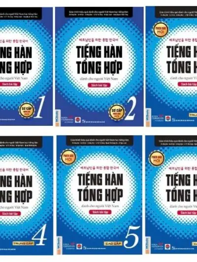 Combo 6 Cuốn Sách Bài Tập Tiếng Hàn Tổng Hợp [PDF] – Bản mới nhất