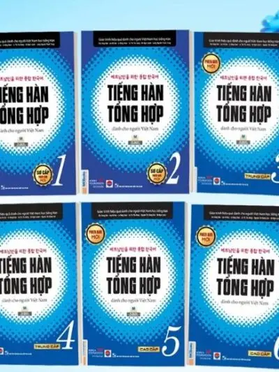 Combo 6 Cuốn Sách Giáo Trình Tiếng Hàn Tổng Hợp [PDF, MP3] – File màu bản đẹp