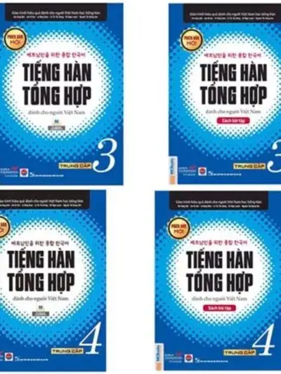 File Combo Sách Tiếng Hàn Tổng Hợp Trung Cấp – Giáo Trình & Bài Tập [PDF]