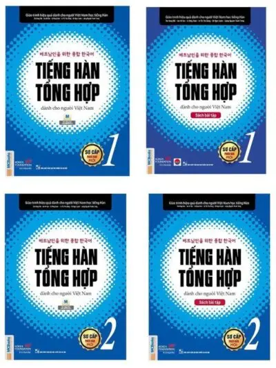 File Combo Sách Tiếng Hàn Tổng Hợp Sơ Cấp – Giáo Trình & Bài Tập [PDF]