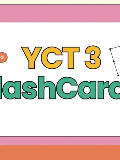 File Flash Card tiếng Trung Giáo trình chuẩn YCT 3 [PDF]