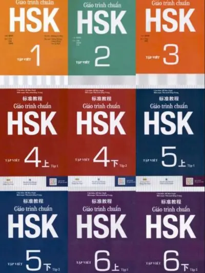 Combo Tập viết chữ Hán – Soạn theo Giáo trình Chuẩn HSK 1-6 [PDF]